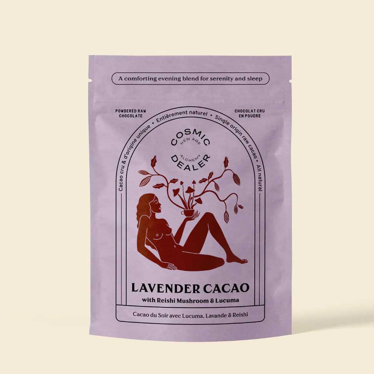 Cosmic Dealer — Noční levandulové kakao s reishi