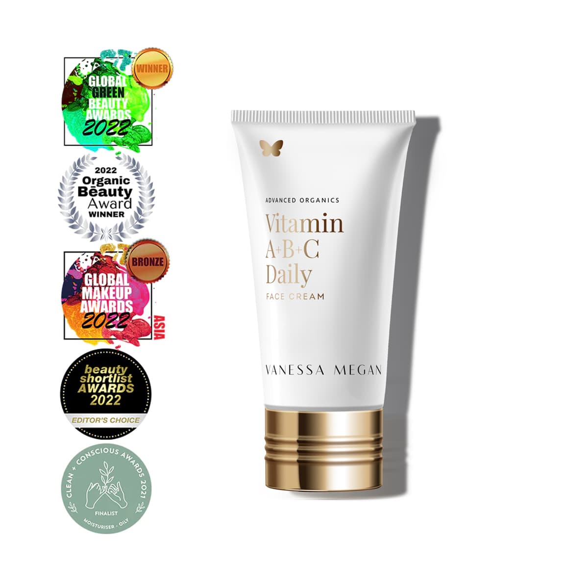 Lehký antioxidační denní krém s vitamíny Vitamin A+B+C Daily Face Cream